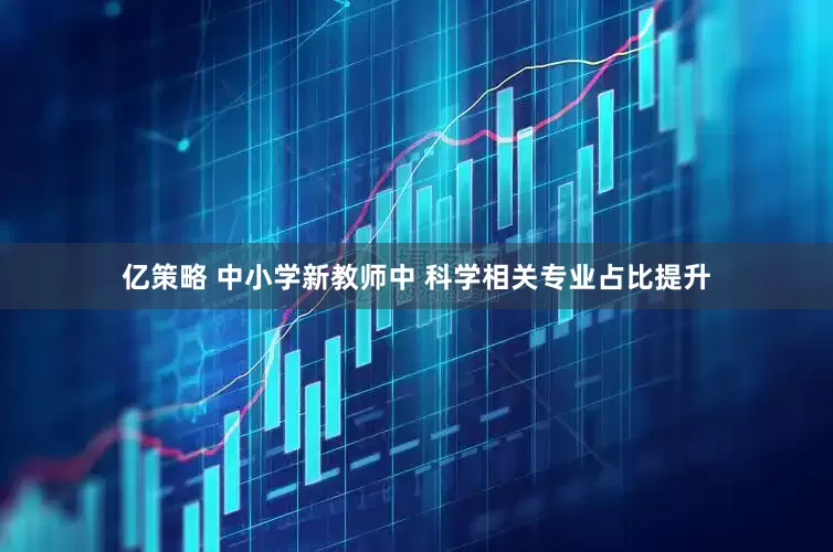 亿策略 中小学新教师中 科学相关专业占比提升